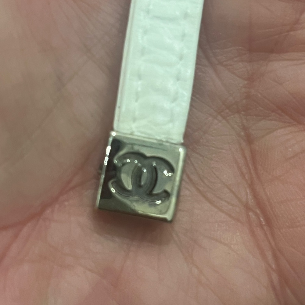 Chanel White Small Tote with COA - Picture 5 of 16